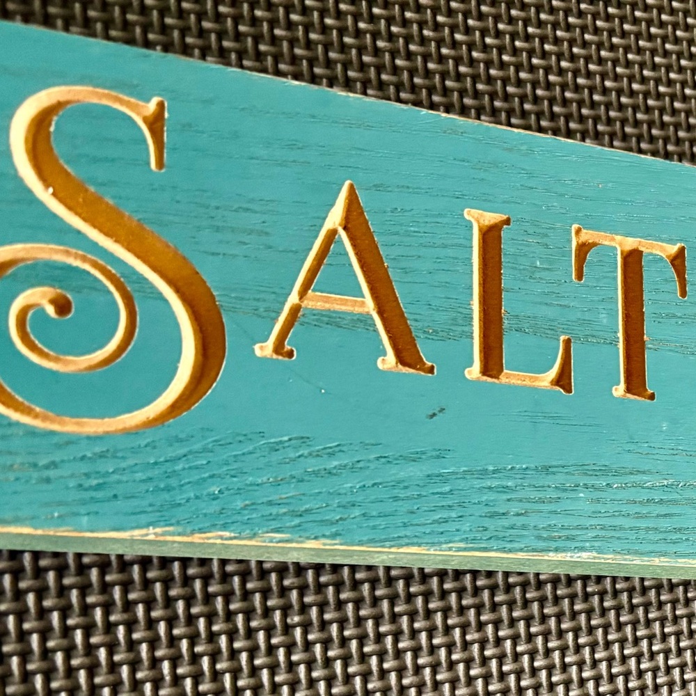 Beach, Tropical Wood Sign